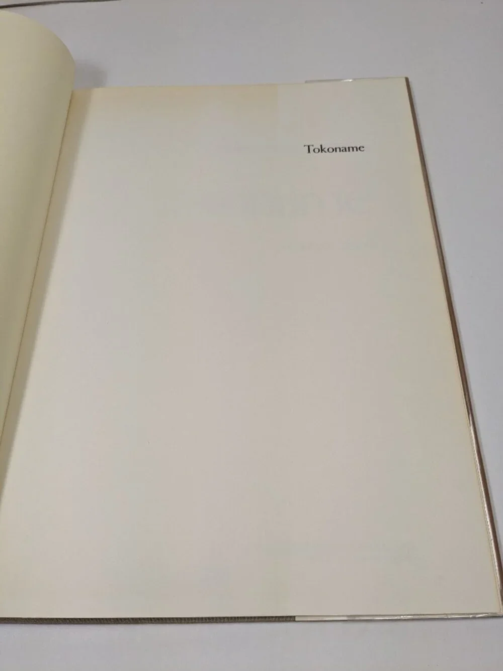 Tokoname by Yoshiharu Sawada Vintage Hardcover Book Famous Ceramics of Japan V 7